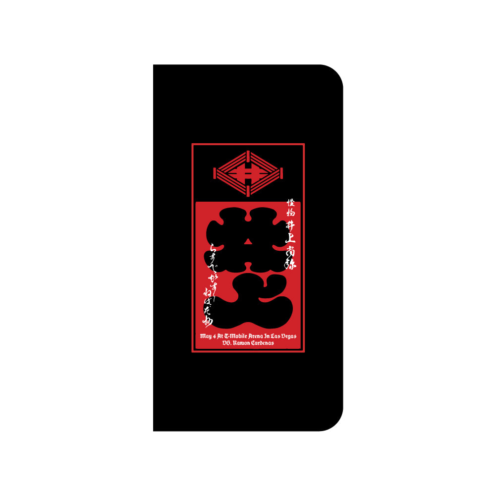 iPhone X用井上尚弥選手のプリントケース WINNER PHONE CASE [VEGAS/UKIYO-E art]＜受付期間：～5/25