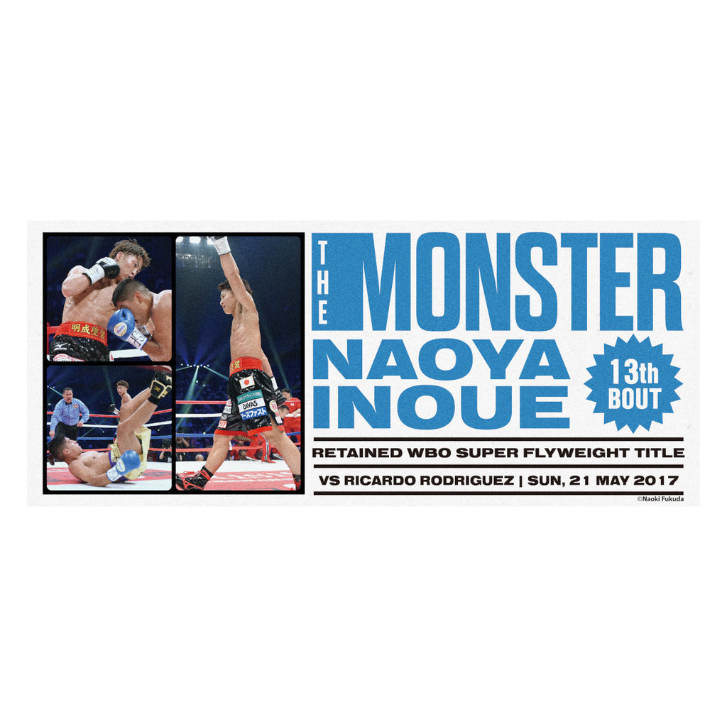 FACE TOWEL【DEPARTURE/13thBOUT】 – MONSTER_NaoyaInoue_OfficialStore