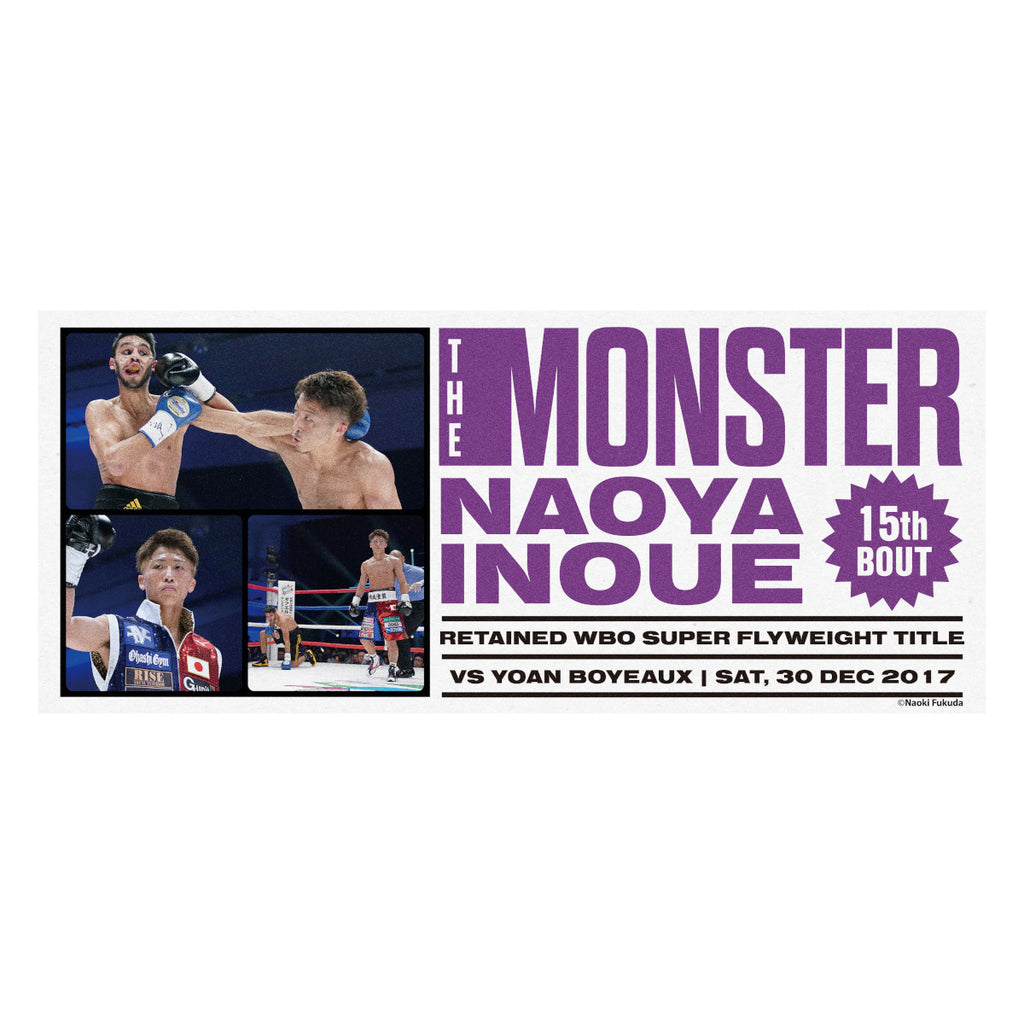 FACE TOWEL【DEPARTURE/15thBOUT】 – MONSTER_NaoyaInoue_OfficialStore