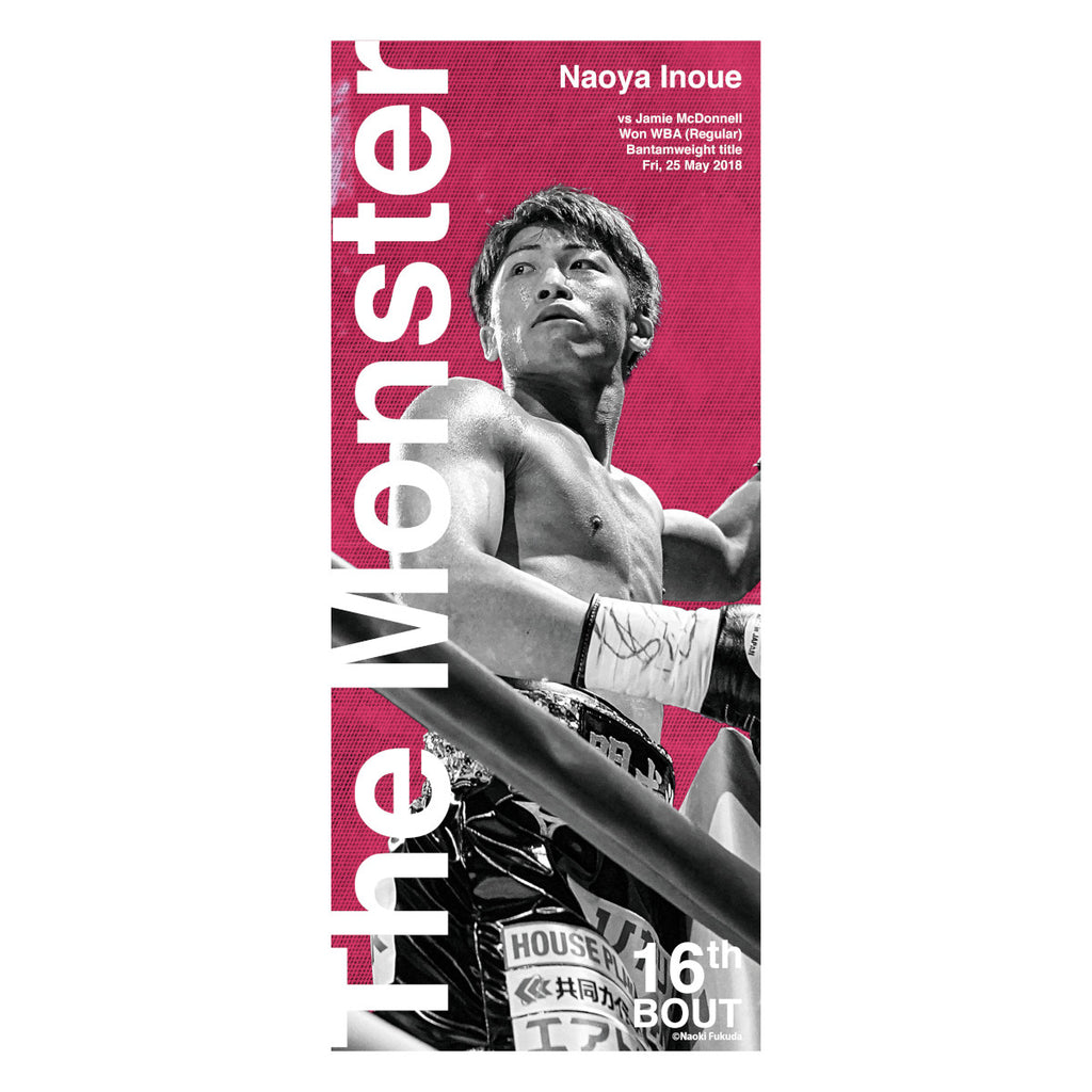 FACE TOWEL【DEPARTURE/16thBOUT】 – MONSTER_NaoyaInoue_OfficialStore