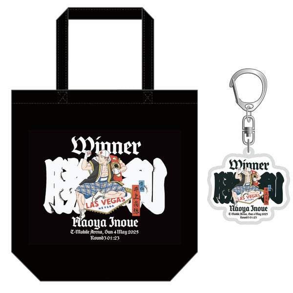 WINNER TOTE BAG & ACRYLIC KEYCHAIN SET [VEGAS/UKIYO-E art]＜受付