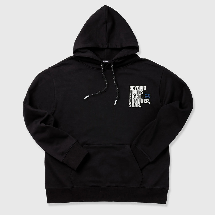 HOODED SWEATSHIRT [Beyond Limits Fight, Conquer, Soar.]