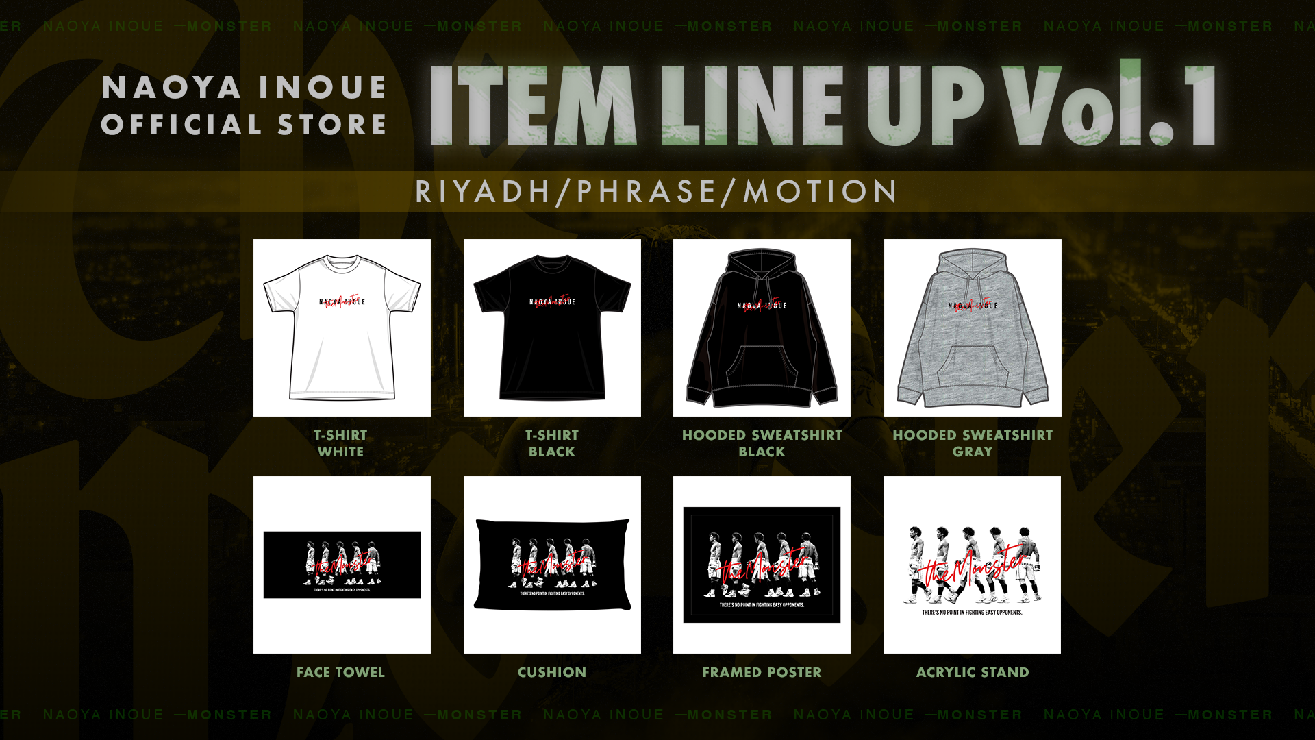 MONSTER_NaoyaInoue_OfficialStore MONSTER_NaoyaInoue_OfficialStore