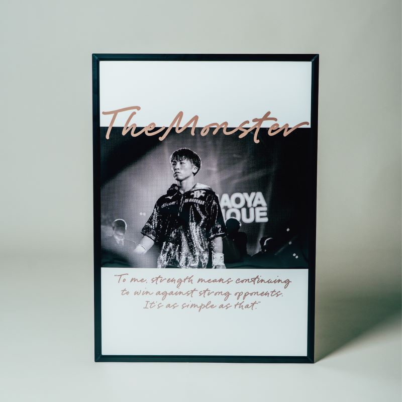 【EC限定販売】FRAMED POSTER  [NAGOYA/PHRASE/STRENGTH]＜受付期間：～9/15＞