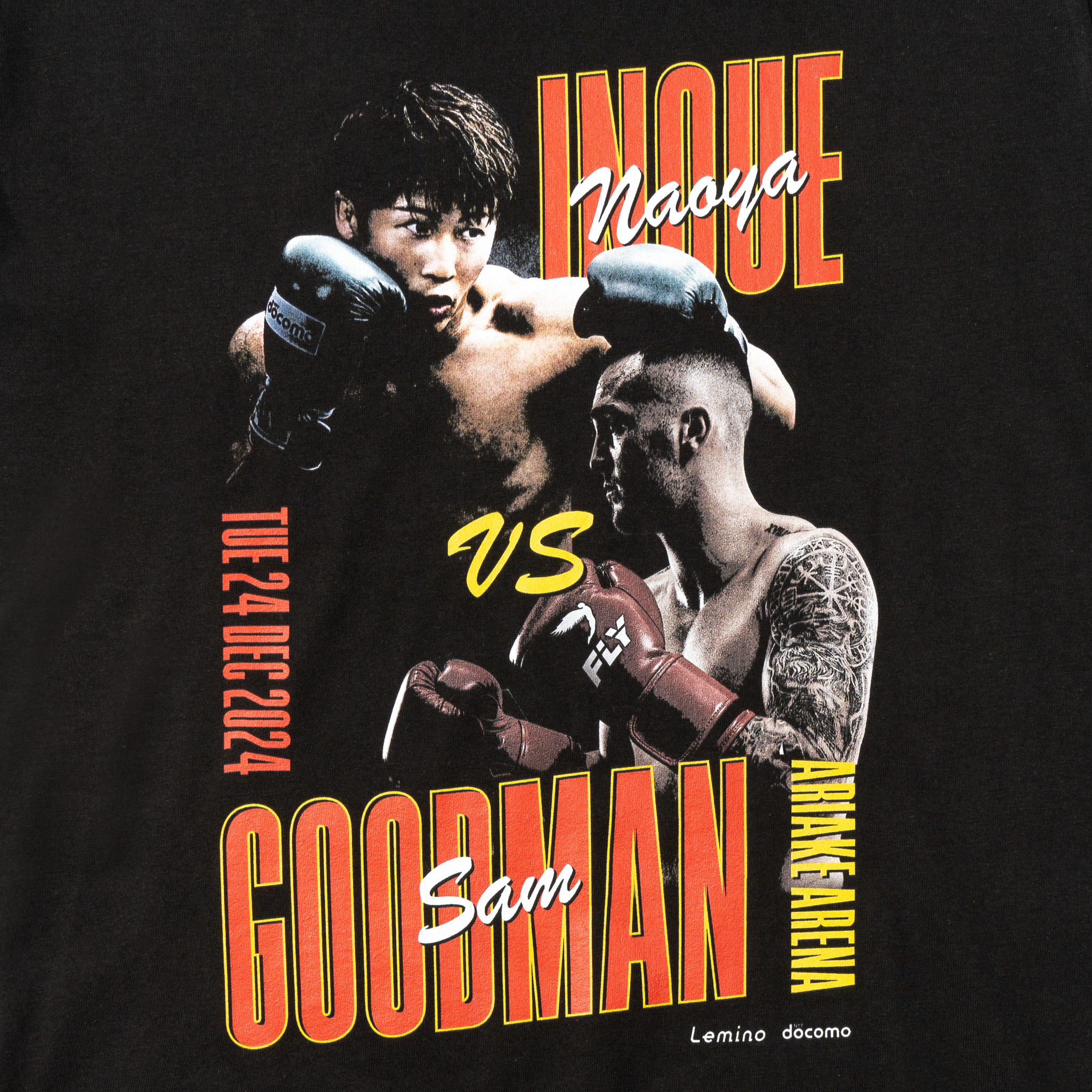 T-SHIRT [MATCH] – MONSTER_NaoyaInoue_OfficialStore
